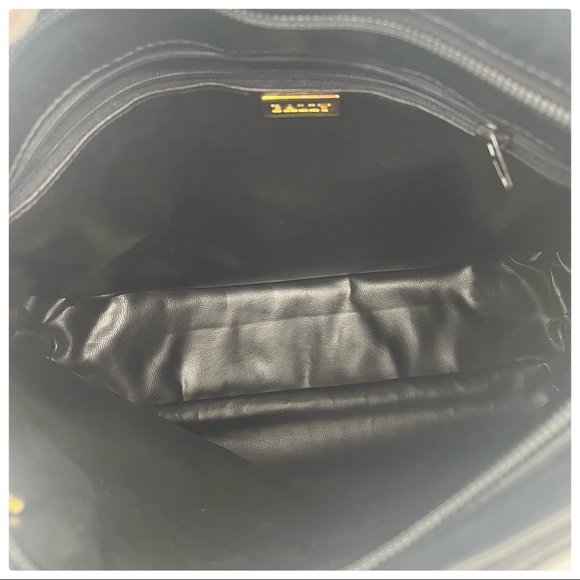 BALLY Small Quilted Matelasse Chain Shoulder Tote - Picture 9 of 14